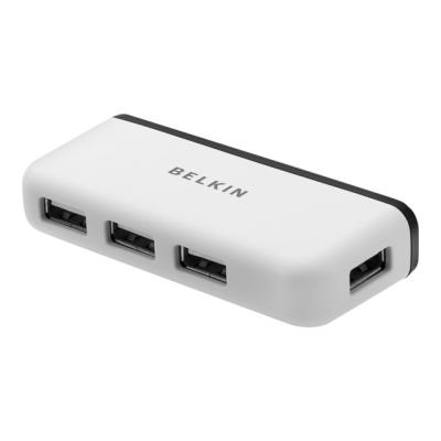 Belkin Travel - hub - 4 poorten - desktop