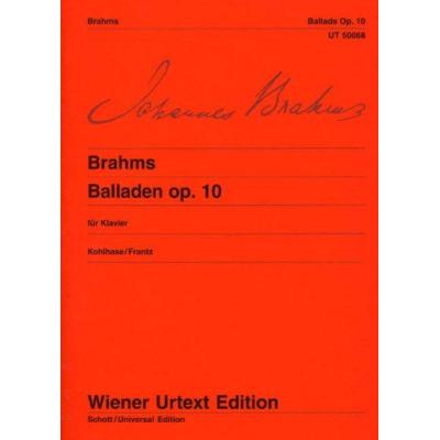 Ballades Op.10 - Piano