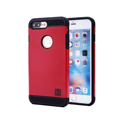 Coque Apple iPhone 7 Plus -SlimArmour- par 32nd® - Rouge
