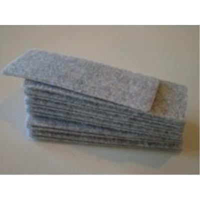 Whitebaord pads, 10-pack 150 x 55 mm wiktors wi4102-02