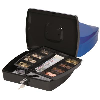 Q-connect kf02604 caisse à espèces noir 30,4 cm qcn