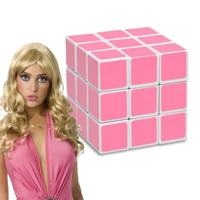 Cube magique rose pour blondes rubik's Casse-tête