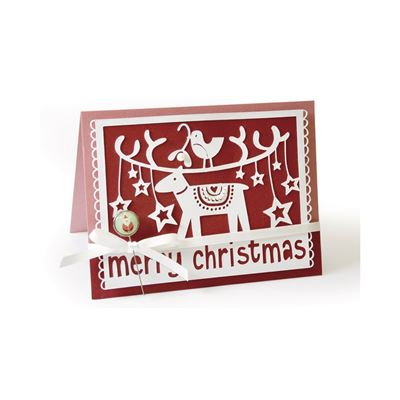 Matrice découpe et embossage (die) thinlits sizzix christmas - sizzix