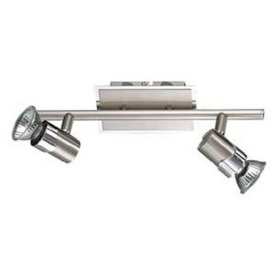 Fabas 2554-82-178 Spot Gu10 2 X 50w Nickel Satiné  Chrome