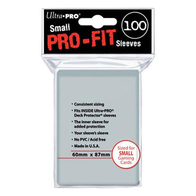 Ultra Pro - 100 pochettes Pro-Fit transparent JAP