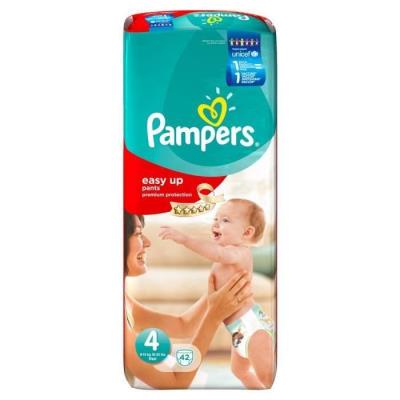 PAMPERS Easy Up T4 8-15kg Géant x42 couches