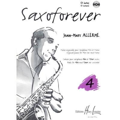 Partitions variété, pop, rock... LEMOINE ALLERME JEAN-MARC - SAXOFOREVER VOL.4 + CD Vents