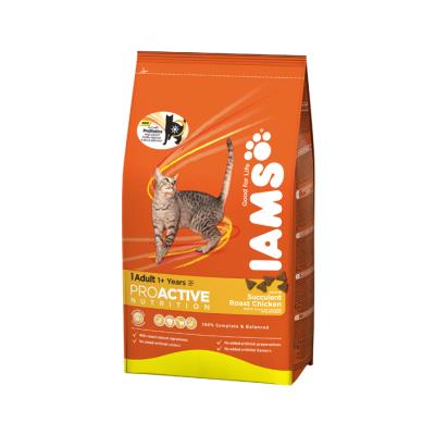 Comparer les prix de Croquettes iams chat adulte poulet sac 3 kg