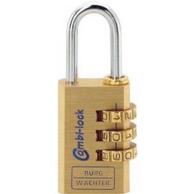 GENERIQUE - Cadenas à code en laiton - 40 mm - 4 molettes - Anse 32,5 mm - Image 3