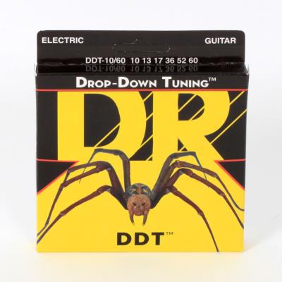 Cordes DR DDT-10/60 PHR-10/52 DROP DOWN TUNING 10-60 BIG HEAVIER Cordes guitares électriques