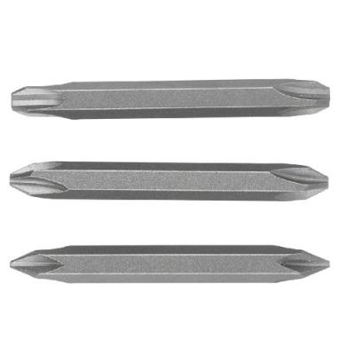 Bosch 2609255962 Set De 3 Embouts De Tournevis Doubles 1 X Pz1 + Pz1, 1 X Pz2 + Pz2, 1 X Pz3 + Pz3