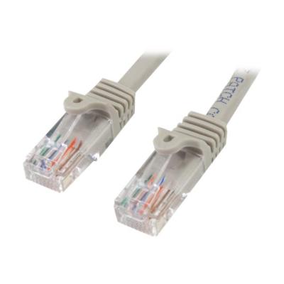 StarTech.com Cat5e patchkabel met snagless RJ45 connectors - verbindingskabel - 1 m - grijs