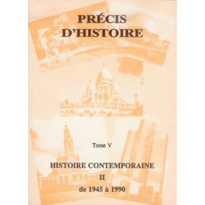 Precis D'Histoire (Tome 5)