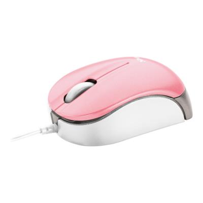 Trust Micro - muis - USB - roze