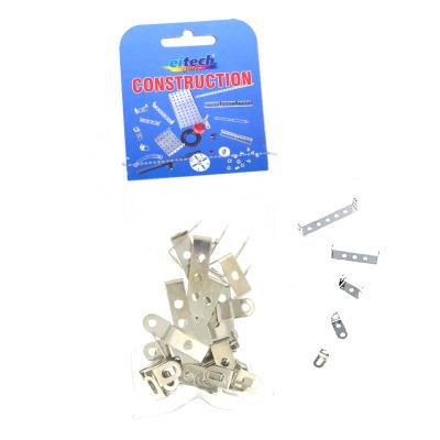 Set complémentaire pour construction mécanique : set d'équerres en métal eitech