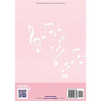 Carnet de musique: cahier portee musicale pour musiciens et chanteurs I  Convient pour l'écriture de partitions (A4) avec 12 lignes par page I Une