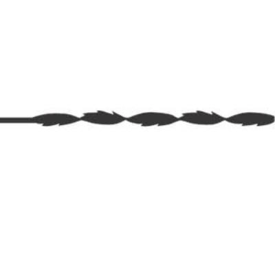 Maxicraft - 12 Lames 130 Mm Torsadées Pour Scie À Chantourner