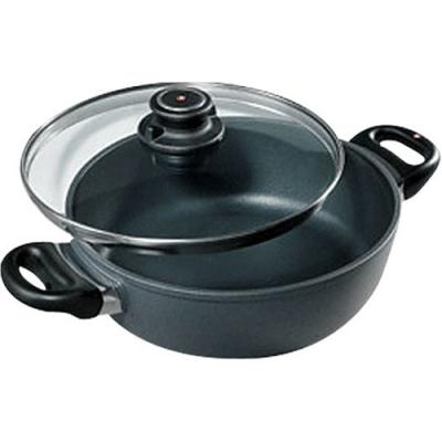 SWISS DIAMOND SD.6824.I FAITOUT + COUVERCLE INDUCTION ROND DIAMÈTRE: 24 CM
