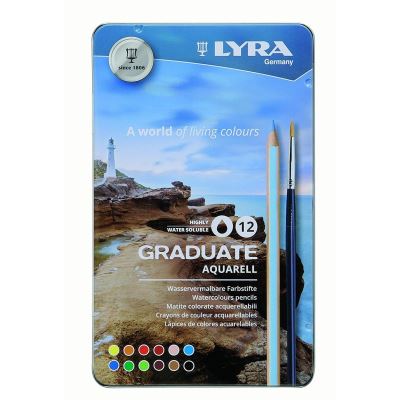 LYRA 2881120 Aquarelle stylos, Multicolore, 18,5 x 1.4 x 11,5 cm