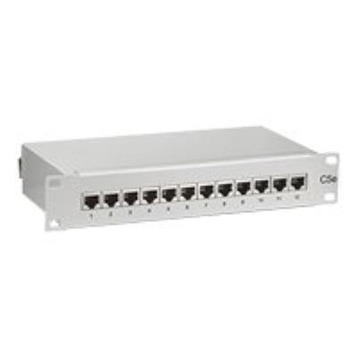 Equip - panneau de brassage - 12 ports c5e - 10 (25,4 cm) - gris