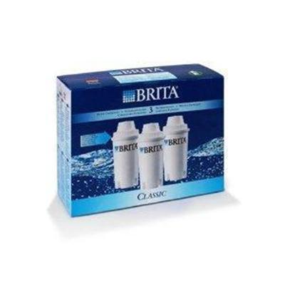 Brita classic 205386 - Pack de 3 cartouches de filtre pour carafe filtrante à eau