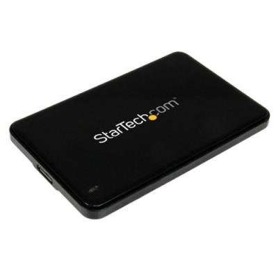 StarTech.com S2510BPU337 Boîtier pour Disque dur externe 2,5'' SATA III/SSD USB 3.0 Noir