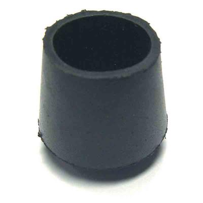 Strauss - Embout de meuble caoutchouc noir Ø 30 mm - Lot de 20