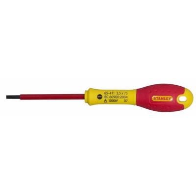 Tournevis Fatmax Isolé 1000 V Electricien 3.5X75Mm Stanley