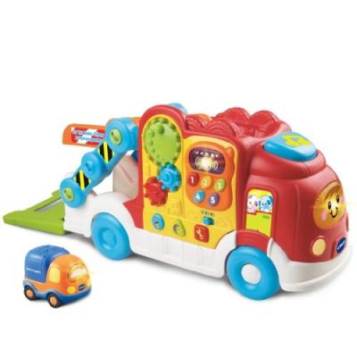 VTECH BÉBÉ 80-136604 - TUT TUT BÉBÉ RUNABOUT TRANSPORTEUR DE VOITURES