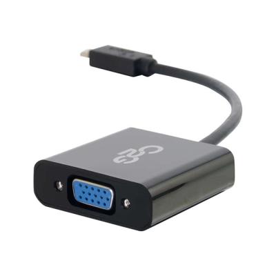 C2G USB 3.1 USB-C To VGA Video Adapter externe video-adapter - zwart