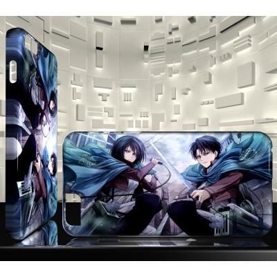 Coque Iphone 7 MAF Shingeki no Kyojin Mikasa Livai Levi 03
