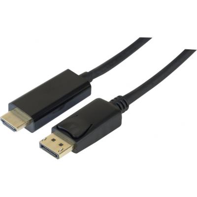 Cordon Displayport 1.2 Vers Hdmi® 1.4 Noir - 3m
