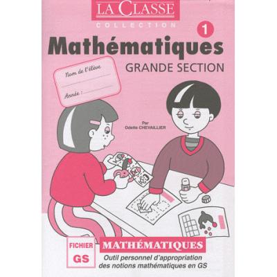 Mathématiques Grande Section. Pack en 2 volumes Tomes 1 et 2