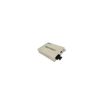 Convertisseur Fibre GIGABIT RJ45/SC 1000SX Monomode 10Kms - 1