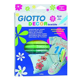 Omyacolor - Feutre Textile Pointe Moyenne - Etui De 12 - 1