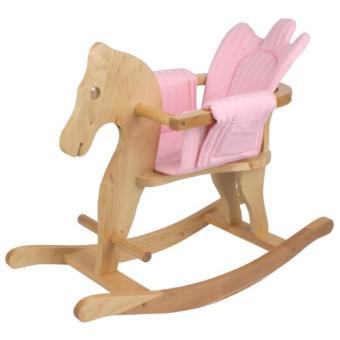 cheval en bois bascule