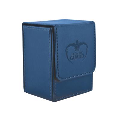 Ultimate Guard - Boîte pour cartes Flip Deck Case 80+ taille standard Bleu Marine