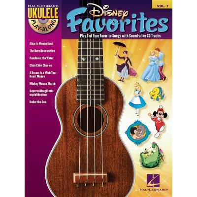 Ukulele Play-Along Vol.7 Disney Favourites + Cd