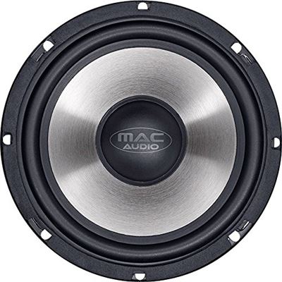 Mac Audio 1105726 Power Star 2.16, kompo Haut-parleur 2 voies, 400 W, 165 mm Noir/Titane