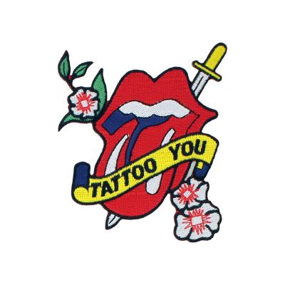 The Rolling Stones Patch Tattoo You Large 8,5 x 9,5 cm