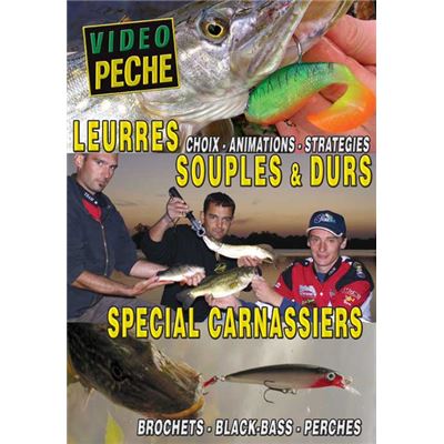 Leurres souples & durs spécials carnassier : Brochets - Black-bass - Perches avec Mathieu Couradeau - Pêche des carnassiers - Vidéo Pêche