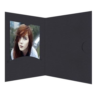 1 x 100 Daiber cartoncin. photo Opti-Line jusque 7 x 10 cm Noir [15034]
