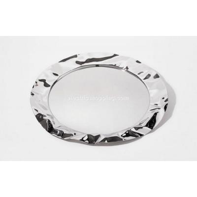 Plateau Rond de 44cm Alessi Foix par Lluis Clotet