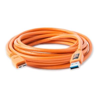Tether tools tetherpro usb 3.0 a micro b 4,6m orange