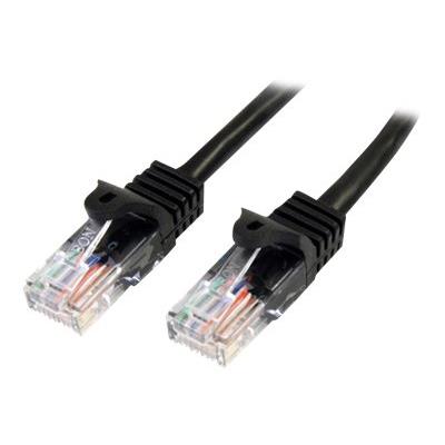 StarTech.com Cat5e patchkabel met snagless RJ45 connectors - verbindingskabel - 2 m - zwart