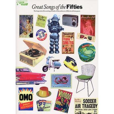 Partitions variété, pop, rock... HAL LEONARD GREAT SONGS OF THE FIFTIES, E-Z PLAY TODAY 9 PVG Piano voix guitare