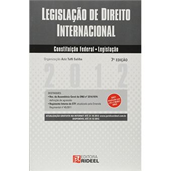 Legislacao de Direito Internacional - 1