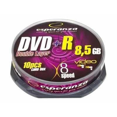 Esperanza - DVD+R DL x 10 - 8.5 Go - support de stockage