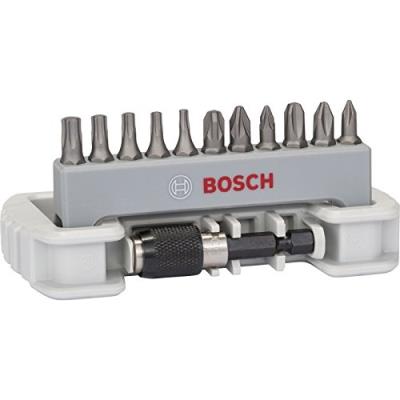 Embout De Vissage Bosch 2608522129 Coffret Tournevis avec Embouts avec Porte-Embout 11 Pièces