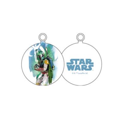 Star Wars décoration sapin Boba Fett & Logo